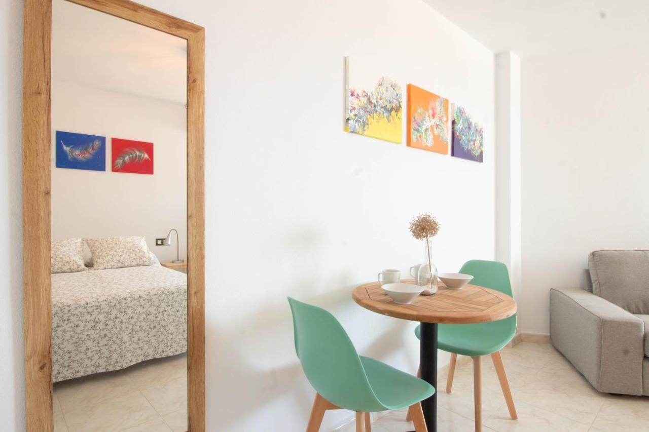 Larios Dos 504. Estudio Con Vistas Al Mar Cerca De La Playa Torrox Esterno foto