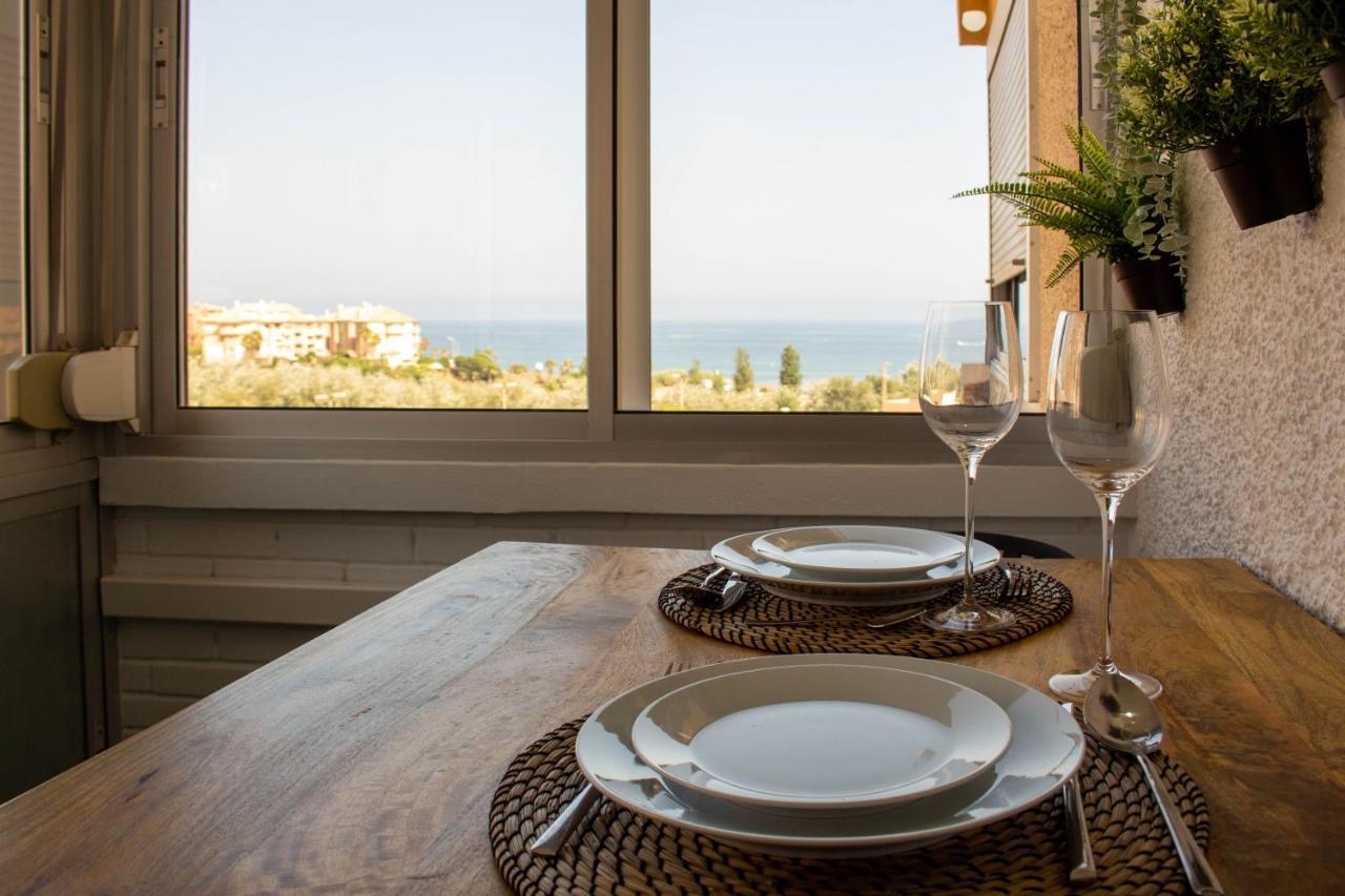 Larios Dos 504. Estudio Con Vistas Al Mar Cerca De La Playa Torrox Esterno foto